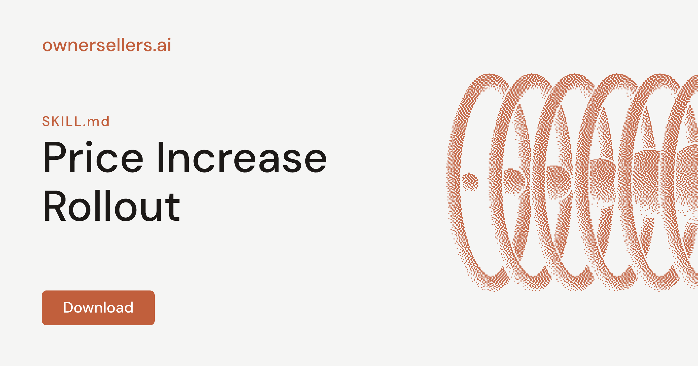 Price increase rollout